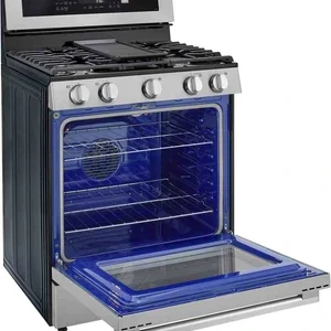 LG 30" PrintProof Stainless Steel ProBake Convection Smart Freestanding Gas Range