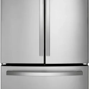 GE 36 in. 21.9 Cu. Ft. Fingerprint Resistant Stainless Steel Counter Depth French Door Refrigerator (GWE22JYMFS)