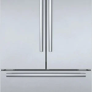 Bosch 800 Series 36 in. 20.8 Cu. Ft. Stainless Steel Counter Depth French Door Refrigerator (B36CT80SN)