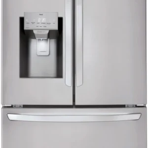 LG 36 in. 27.7 Cu. Ft. PrintProof Stainless Steel Freestanding French Door Refrigerator (LRFS28XB)