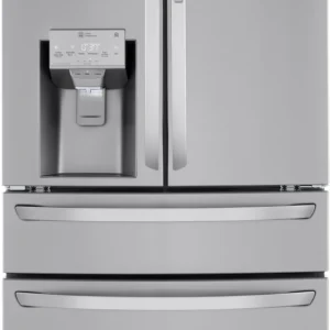 LG 36 in. 26.5 Cu. Ft. PrintProof Stainless Steel Smart Counter Depth French Door Refrigerator (LRFLC2706)